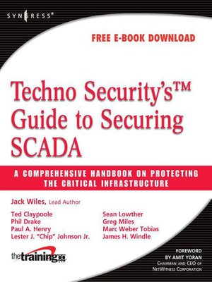 cover image of Techno Security's Guide to Securing SCADA